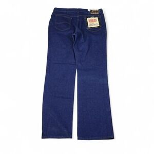 Lee Riders Boot Cut Jeans Mens 38x34 Dark Blue NWT Vintage 1989